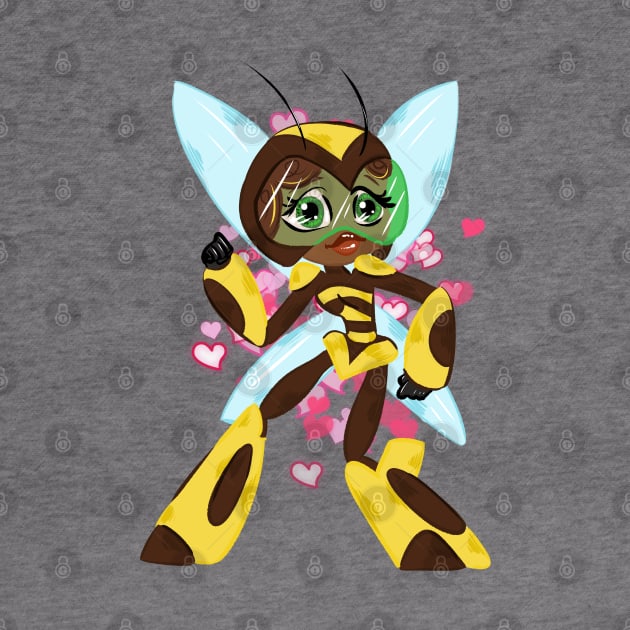 DC Super Hero Girls Bumble Bee by OCDVampire